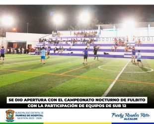 ⚽🏆 𝐒𝐄 𝐃𝐈𝐎 𝐀𝐏𝐄𝐑𝐓𝐔𝐑𝐀 𝐂𝐎𝐍 𝐄𝐋 𝐂𝐀𝐌𝐏𝐄𝐎𝐍𝐀𝐓𝐎 𝐃𝐄 𝐅𝐔𝐋𝐁𝐈𝐓𝐎 𝐍𝐎𝐂𝐓𝐔𝐑𝐍𝐎 🏆⚽