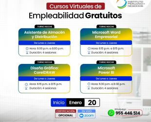 ✅ 𝐂𝐔𝐑𝐒𝐎𝐒 𝐃𝐄 𝐄𝐌𝐏𝐋𝐄𝐀𝐁𝐈𝐋𝐈𝐃𝐀𝐃 ✅